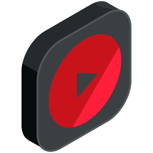 Media, multimedia, network, social, video, youtube icon