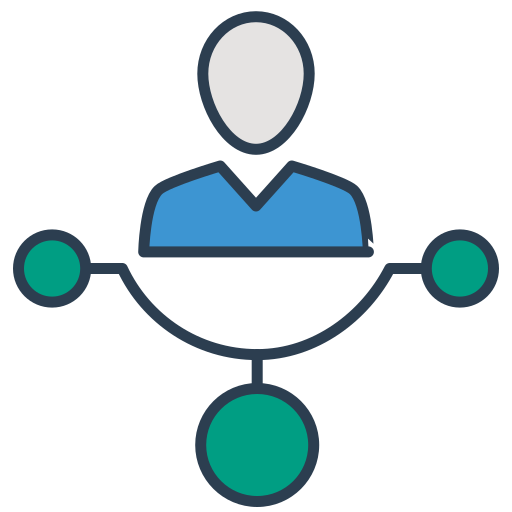 Communication, consultant, integration, interaction, interface, join, working icon