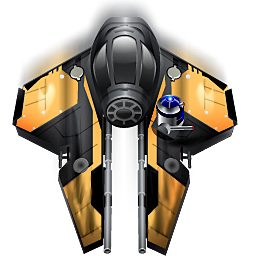 Anakin, fighter, skywalker, spaceship icon