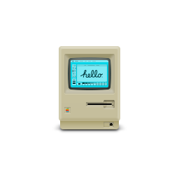 Apple, macintosh, product icon