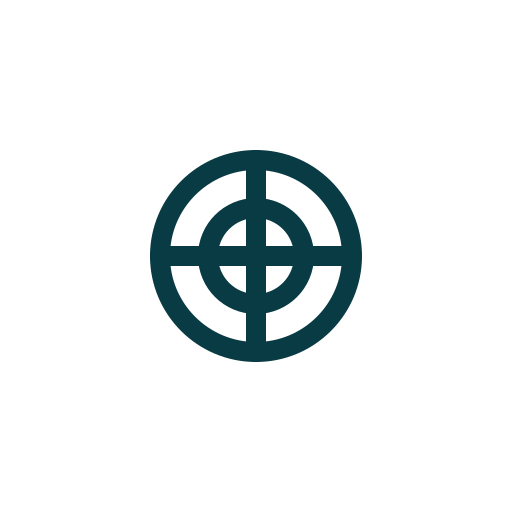 Aim, focus, games, goal, shoot, target icon