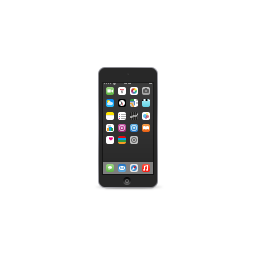 Apple, gray, ipod, product, space, touch icon