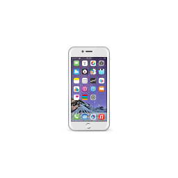 Apple, iphone, product, silver icon
