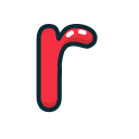 Letter,Lowercase,R,Red