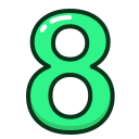 Green,Number,Eight,Numbers,Study