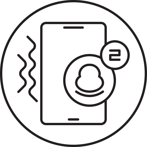 Notifications, smartphone, mobile, phone icon