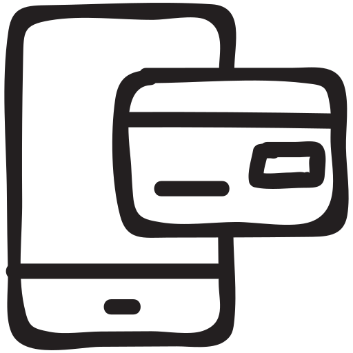 Finance, mobile, money, pay, payment, phone, smartphone icon