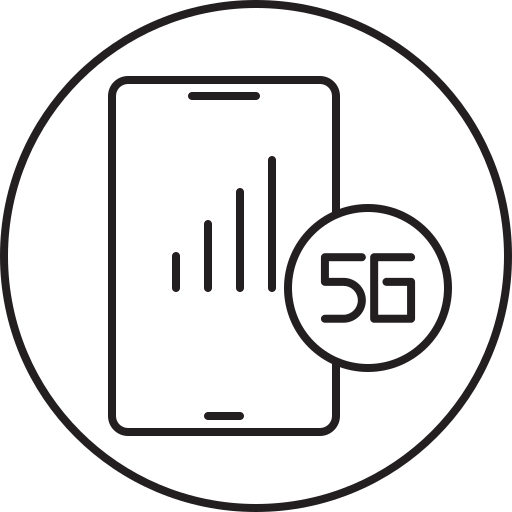 Signal, smartphone, mobile, phone icon