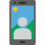 Colored Hand Phone icon 64x64