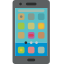 Colored Hand Phone icon 64x64