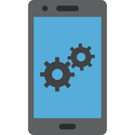 Mobile, phone, setting, communication, settings, smartphone icon