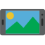 Colored Hand Phone icon 64x64