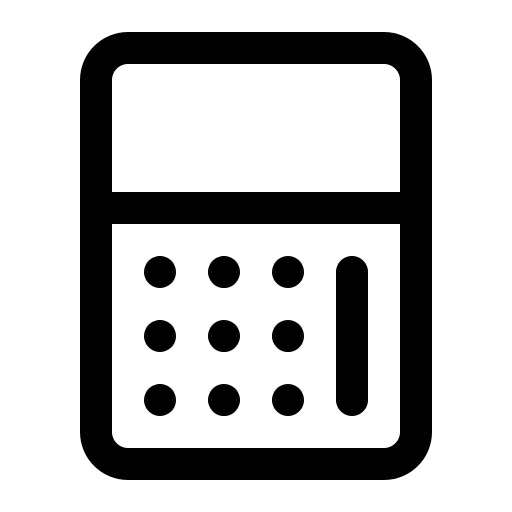 Calculator, finance, calculate, mathematics, calculation, office, technology icon