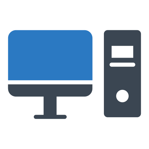 Computer, device, electronic, machine, technology icon