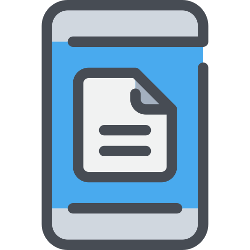 Device, education, mobile, smartphone, technology icon