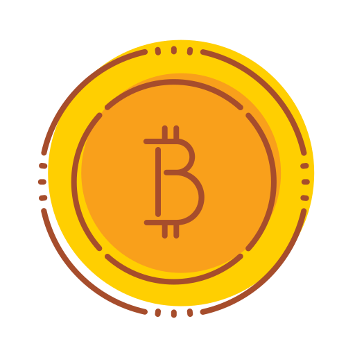 Bank, bitcoin, financial, internet, money, technology icon
