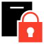 Security Double Color Red and black vol 1 icon 64x64