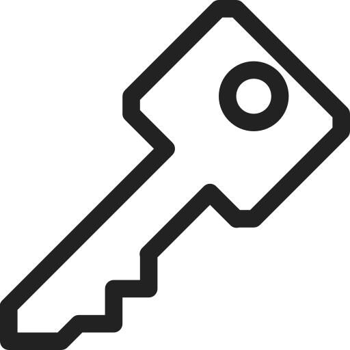 Key, lock, protection, security, shield, protect, safe icon