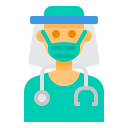 Doctor,Face,Mask,Shield,Virus