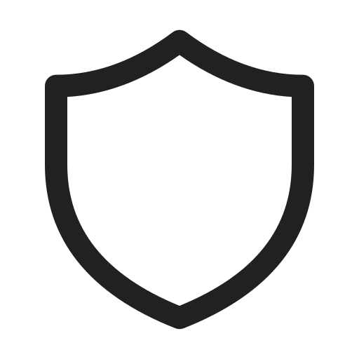 Ic, fluent, shield, regular icon