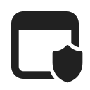 Ic,Fluent,Window,Shield,Filled