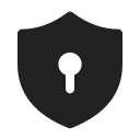 Ic,Fluent,Shield,Keyhole,Filled ok 
