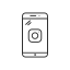 Instagram UI icon 64x64
