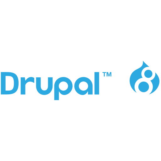 Cms, code, development, drupal, logo, web icon