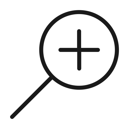 App, mobile, plus, search, ui, web, website icon