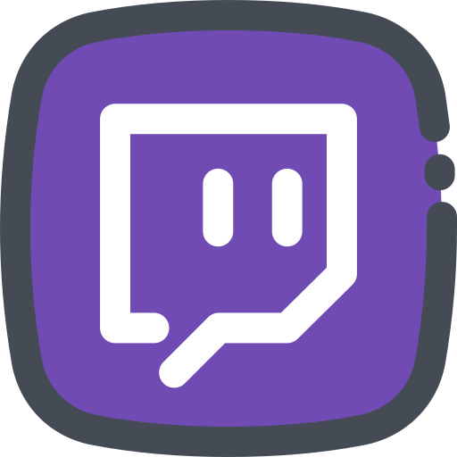 Logo, media, network, social, twitch, web icon