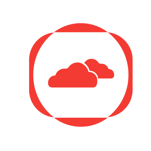 App, cloud, design, web icon