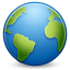 Browser, earth, web, world icon