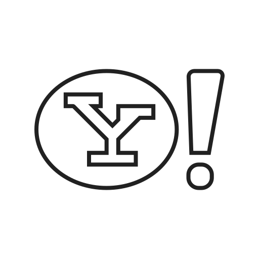 Page, website, home, internet, search, yahoo, engine icon