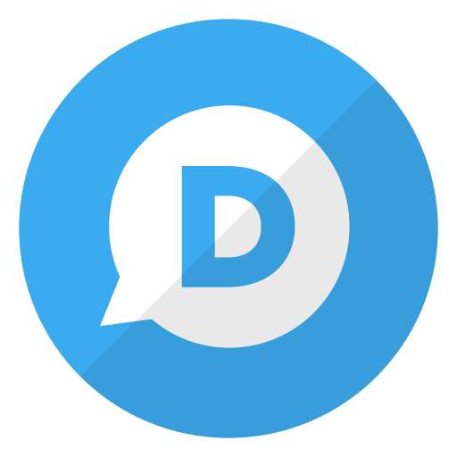 Disqus, logo, website icon