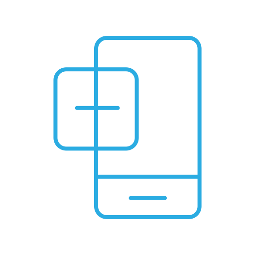 Mobile, phone, communication, device, smartphone, technology icon