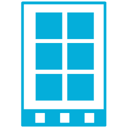 Phone, smart icon