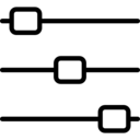 interface,levels,adjustment,adjust,controls,settings,control,shapes and symbols
