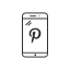 Pinterest UI icon 64x64