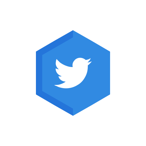 Twitter, logo, phone, chatting, communication icon