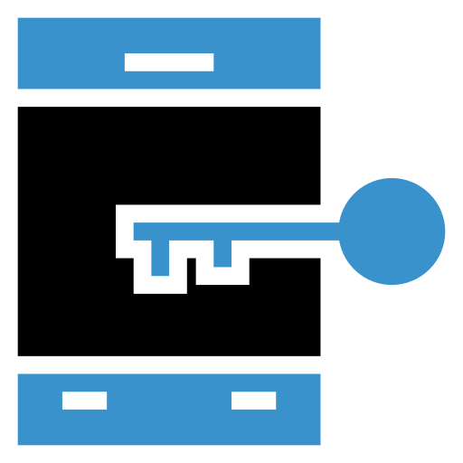 Lock, mobile, security, smartphone icon
