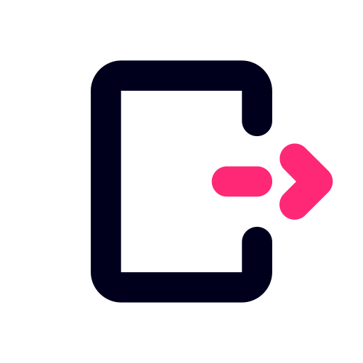 Export, mobile, ui, ux, web icon