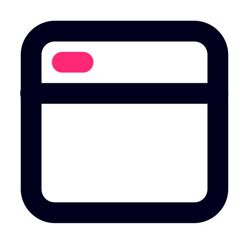 Mobile, ui, ux, web, window icon