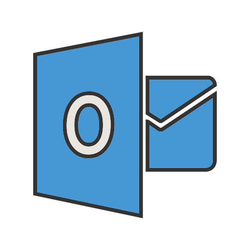 Computer, email, google, internet, message, mobile, outlook icon
