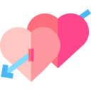 arrow,heart,love,valentines day,love and romance,wedding,romance