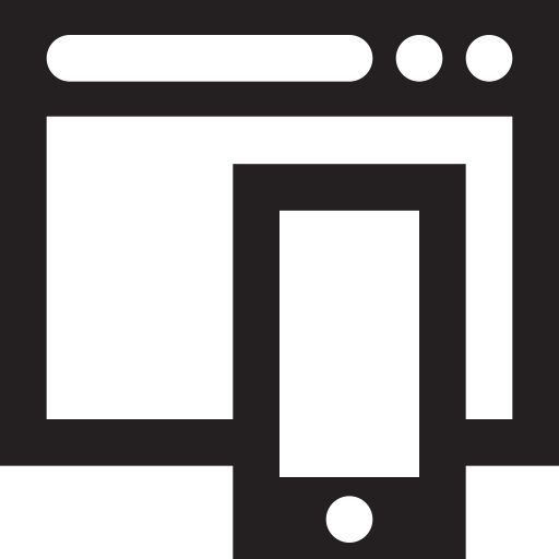 Responsive, devices, flexible, mobile, open, reactive, receptive icon