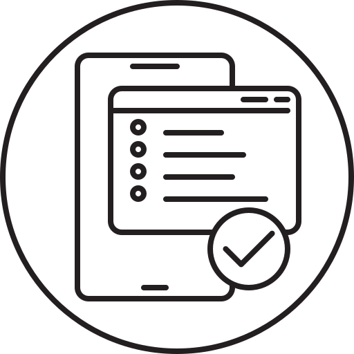 Smartphone, verification, communication, iphone, message icon