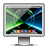 Screen, tron, legacy, glossy icon