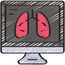 Computer,Coronavirus,Lungs,Respiritory,Screen,Study