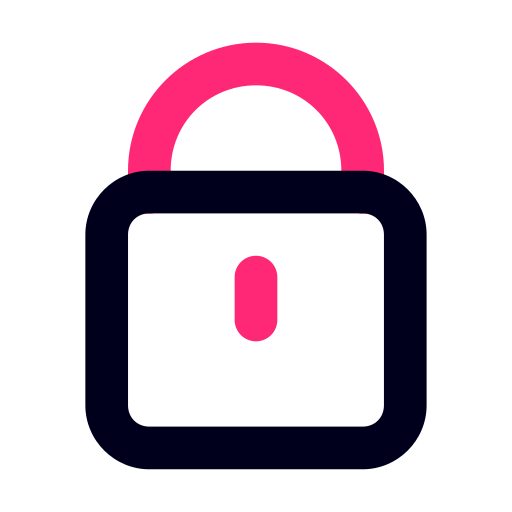 Lock, mobile, ui, ux, web icon