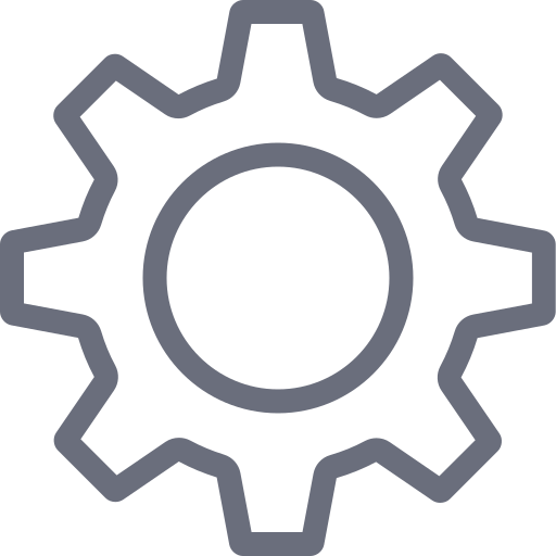 Cog, gear, options, preferences, service, settings icon